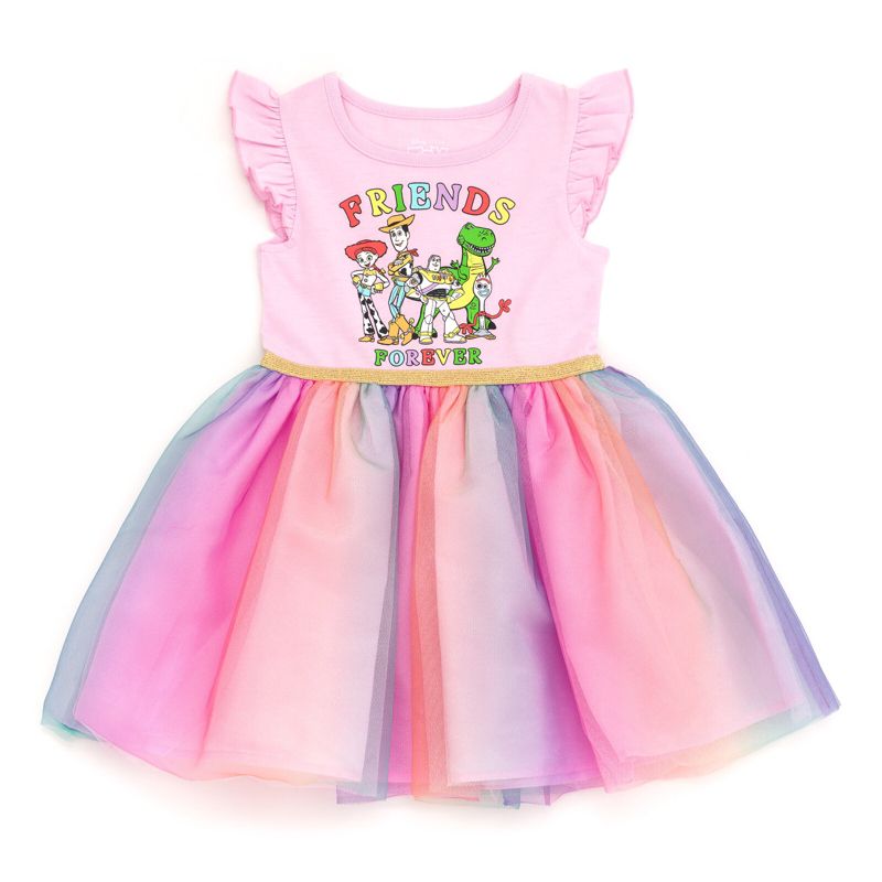 Disney July 4th Girls Tulle Dress Little Kid to Big Kid