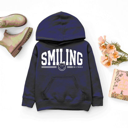 The Juniper Shop SmileyWorld Arched Varsity Youth Hoodie