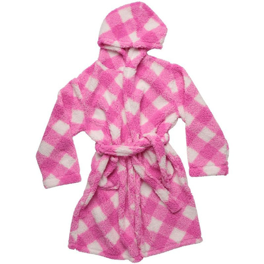 Just Love Hooded Plush Fleece Robe for Girls