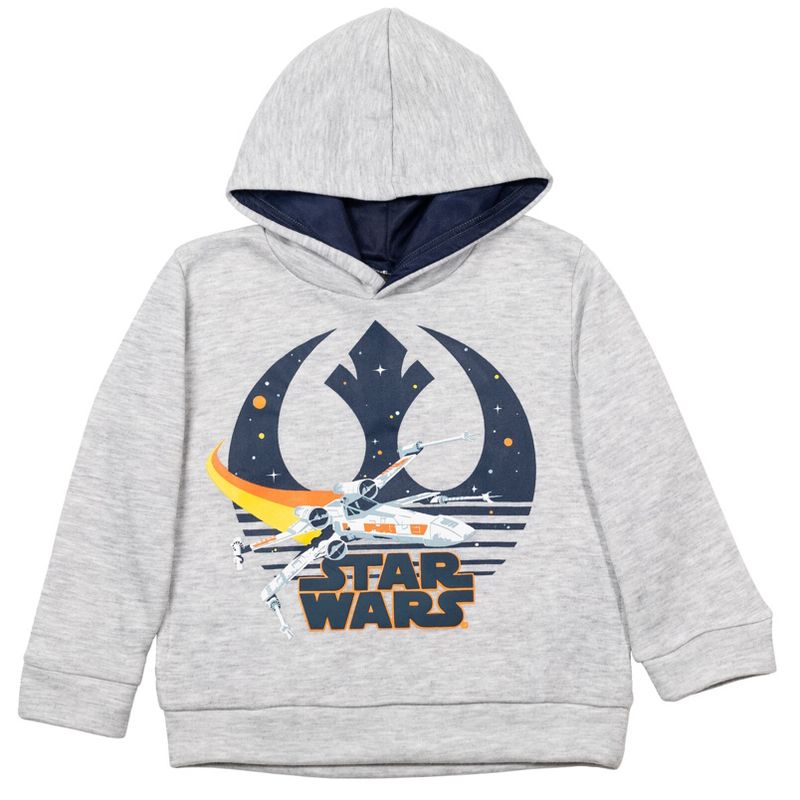 STAR WARS Fleece Pullover Hoodie Little Kid to Big Kid