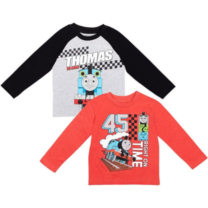 Thomas & Friends Tank Engine 2 Pack T-Shirts Little Kid to Big Kid
