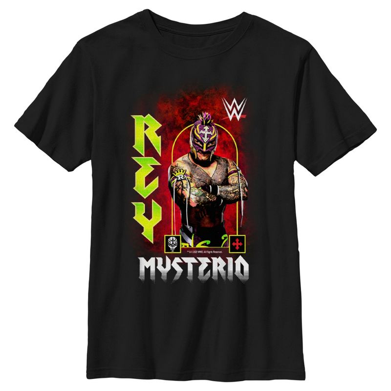 تي شيرت بوستر WWE Rey Mysterio للأولاد