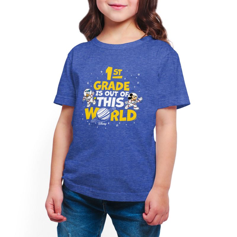Boys' - Disney - 1st Grade Out Of This World Short Sleeve Graphic T-Shirt