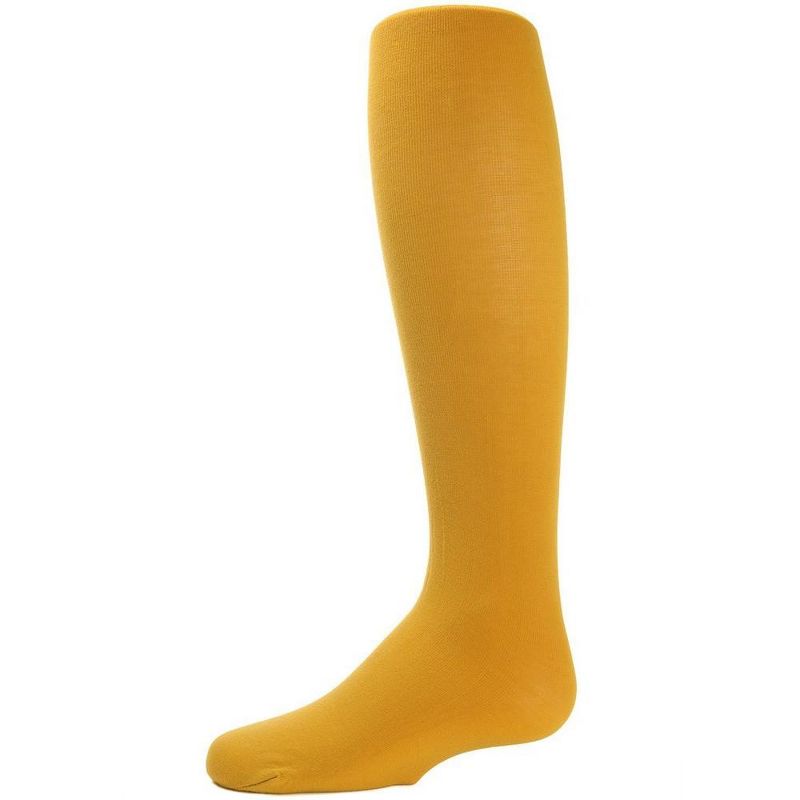 Memoi Girls' Soft Pima Cotton Opaque Tights