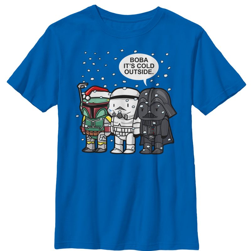 Boy's Star Wars Boba It's Cold Outside T-Shirt