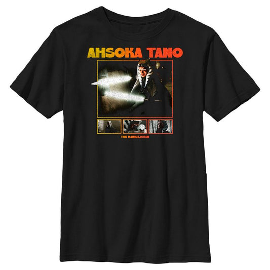 Boy's Star Wars: The Mandalorian Ahsoka Tano Scenes T-Shirt