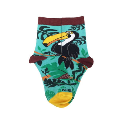 Playful Toucan Socks - from the Sock Panda (Ages 3-7)