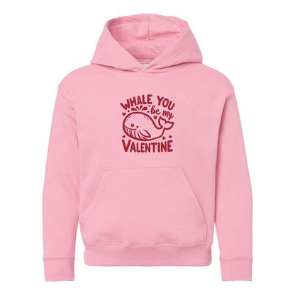 The Juniper Shop Valentine's Whale Youth Graphic Hoodie