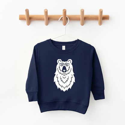 The Juniper Shop Bear Head Toddler Graphic Sweatshirt