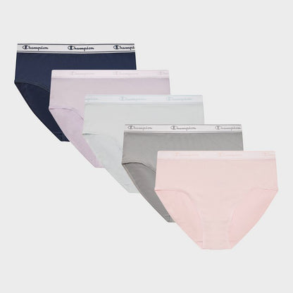 Champion Girls' 5pk Authentic Originals Briefs