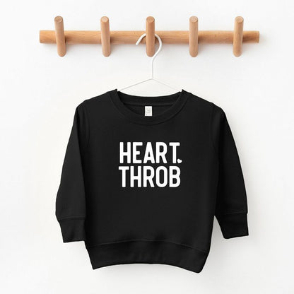 The Juniper Shop Heart Throb Small Heart Youth Ultra-Soft Graphic Sweatshirt