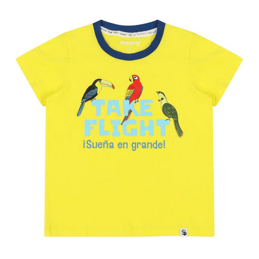 تي شيرت بأكمام قصيرة ورسومات جرافيكية للأطفال من مجموعة Mix Up Clothing