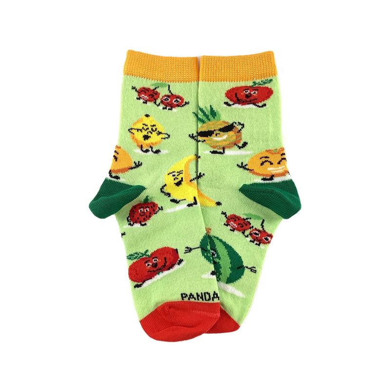 Super Happy Fruit Pattern Socks - Ages 3-7) from the Sock Panda (Ages 3-7)