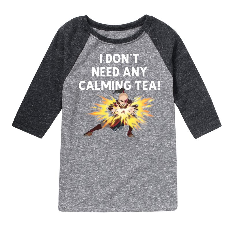 Boys' - Avatar: The Last Airbender - Zuko Calming Tea Raglan Graphic T-Shirt