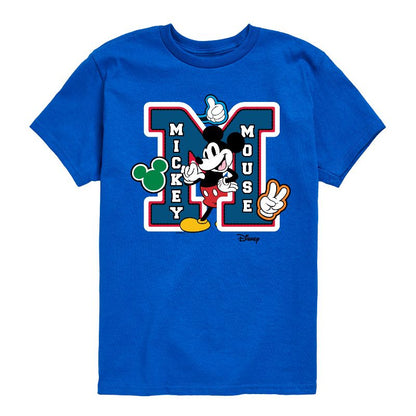 Boys' - Disney - Mickey Mouse Short Sleeve Graphic T-Shirt