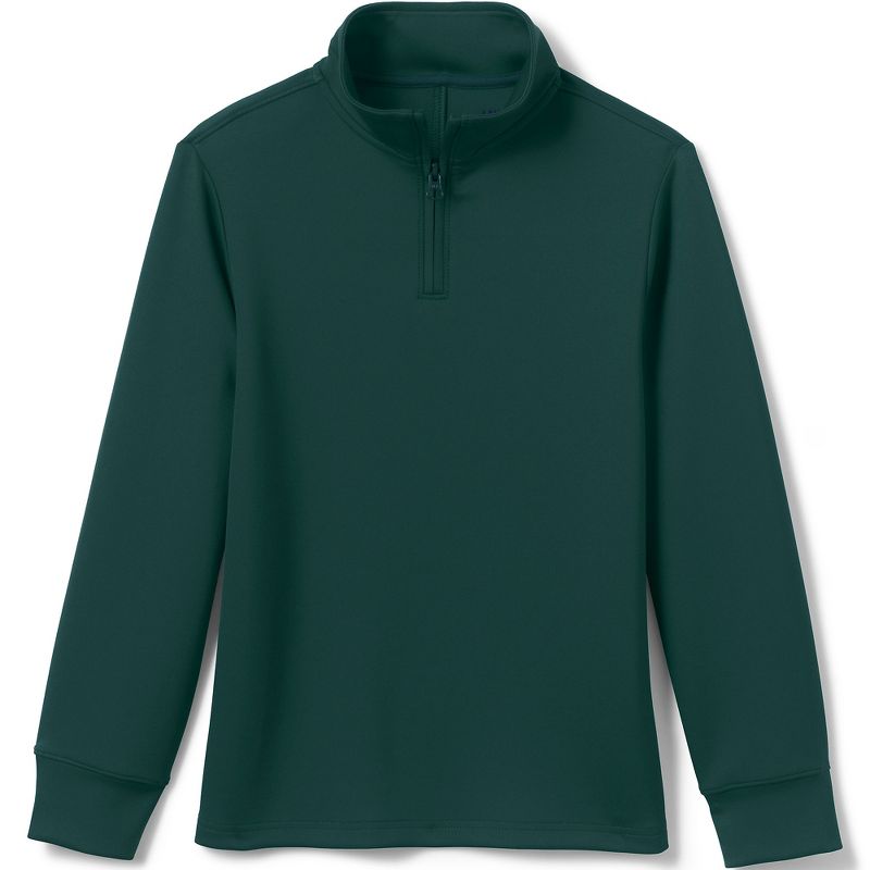 Lands' End Lands' End School Uniform Kids Quarter Zip Pullover