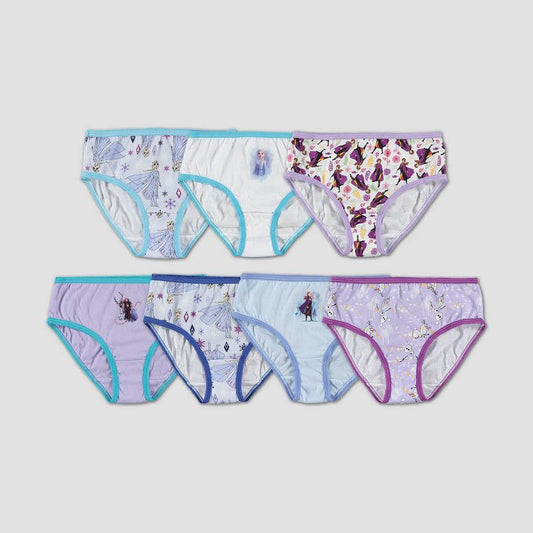Girls' Disney Frozen 7pk Underwear