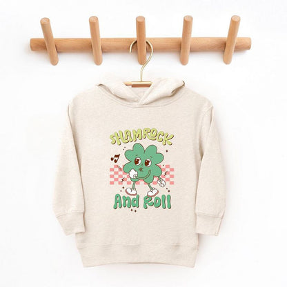 The Juniper Shop Shamrock And Roll Toddler Graphic Hoodie