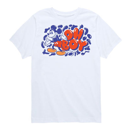 Boys' - Disney - Oh Boy Short Sleeve Graphic T-Shirt