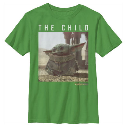 Boy's Star Wars The Mandalorian The Child Frame T-Shirt