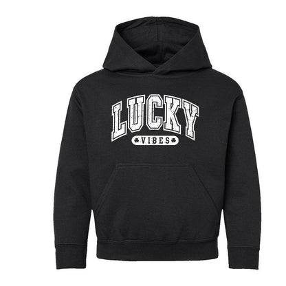 The Juniper Shop Lucky Vibes Distressed Youth Graphic Hoodie