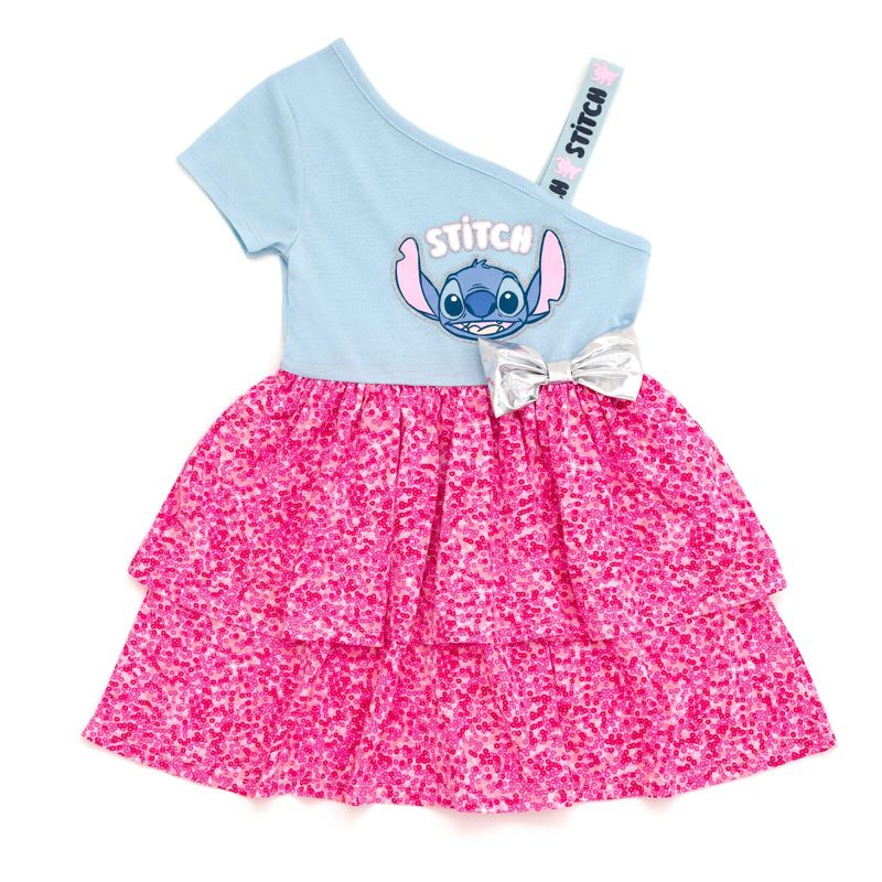 Disney Junior Girls Mesh Dress Little Kid to Big Kid