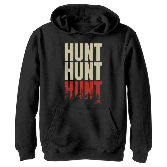 هودي بطبعة نصية من Mossy Oak Hunt للأولاد