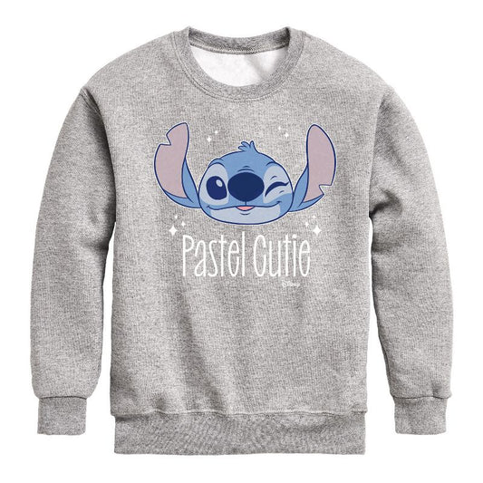 Boys' - Disney - Lilo & Stitch Graphic Long Sleeve Fleece Sweatshirt