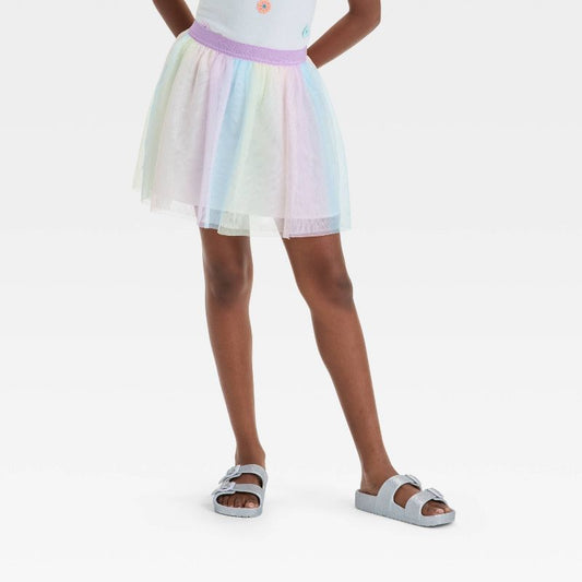 Girls' 'Rainbow' Tulle Skirt - Cat & Jack™
