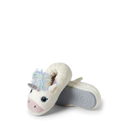 Dearfoams Kid's Emery Critter Closed Back Animal Slipper