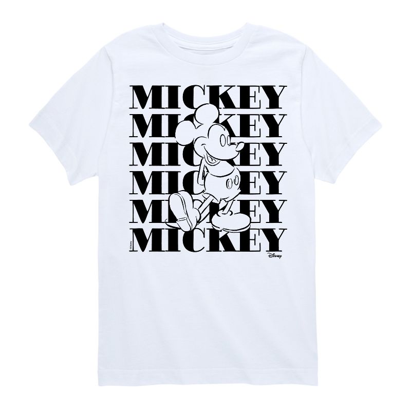 Boys' - Disney - Mickey Mouse Short Sleeve Graphic T-Shirt