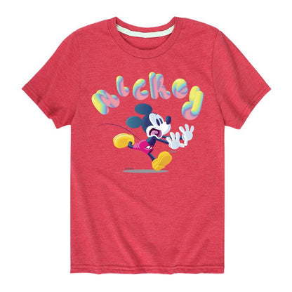 Boys' - Disney - Mickey Run Short Sleeve Graphic T-Shirt