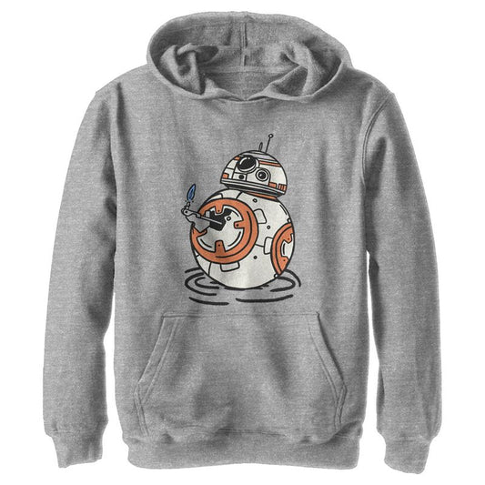 Boy's Star Wars: The Rise of Skywalker BB-8 Lighter Pull Over Hoodie