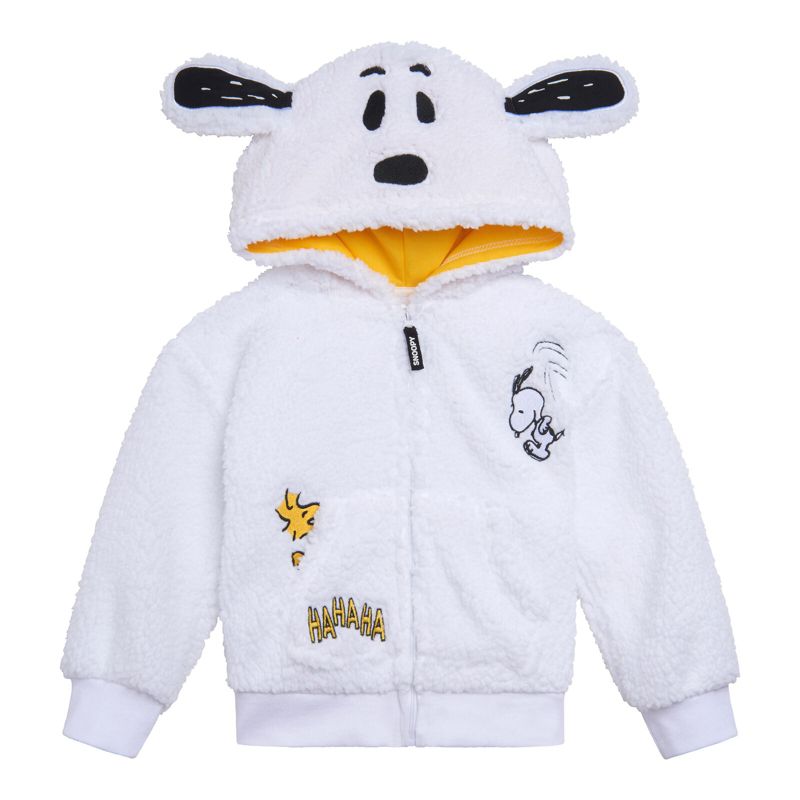 PEANUTS Cozy Faux Sherling Cosplay Hoodie Toddler
