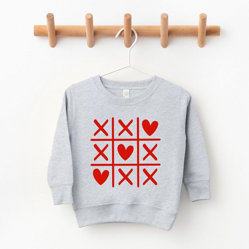 The Juniper Shop Tic Tac Heart Youth Ultra-Soft Graphic Sweatshirt
