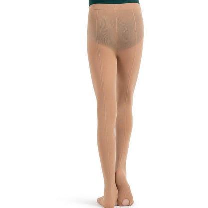 Capezio Ultra Soft Transition Tight with Back Seam - Girls