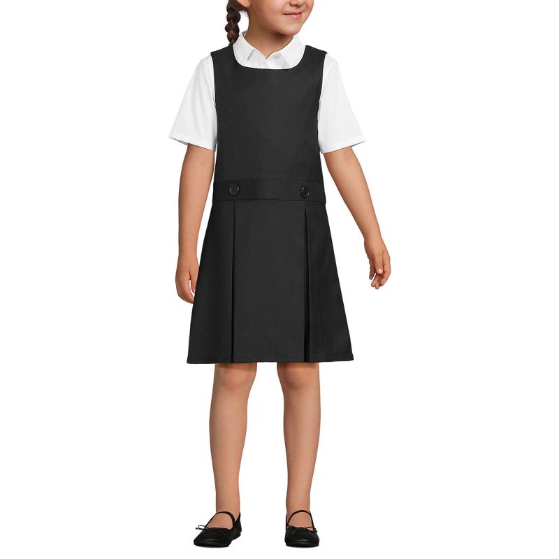 Lands' End Kids Uniform Solid Jumper