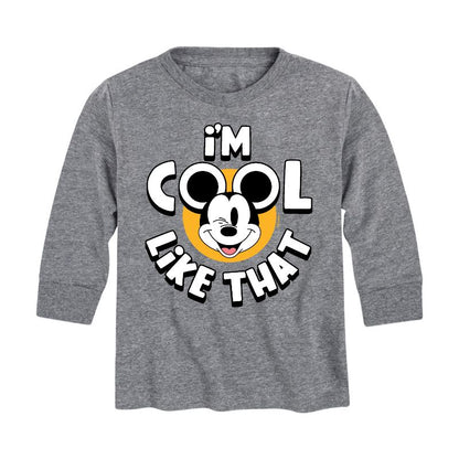 Boys' - Disney - I'm Cool Like That Long Sleeve Graphic T-Shirt