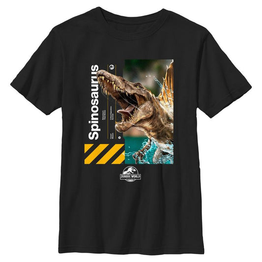 Boy's Jurassic World: Rebirth Spinosaurus Portrait T-Shirt