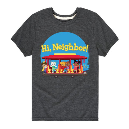 Boys' - Daniel Tiger - Group Hi Neighbor Short Sleeve Graphic T-Shirt