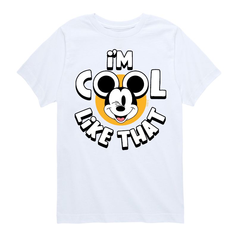 Boys' - Disney - I'm Cool Like That Short Sleeve Graphic T-Shirt
