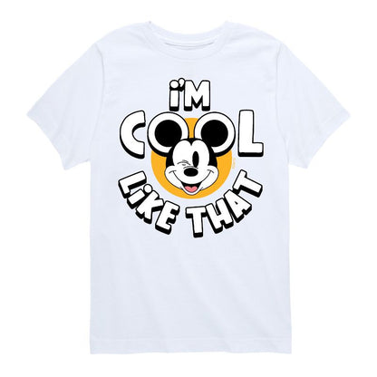 Boys' - Disney - I'm Cool Like That Short Sleeve Graphic T-Shirt
