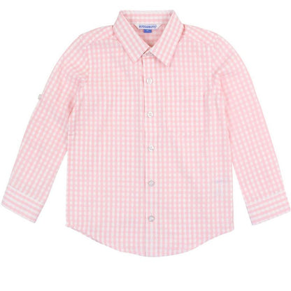 RuggedButts Toddler Boys Long Sleeve Button Down Shirt
