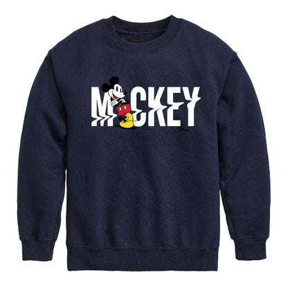 Boys' - Disney - Mickey & Friends Graphic Long Sleeve Fleece Sweatshirt