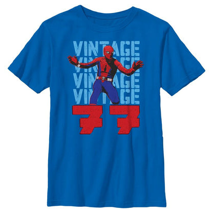 Boy's Spider-Man: Beyond Amazing Vintage 77 T-Shirt