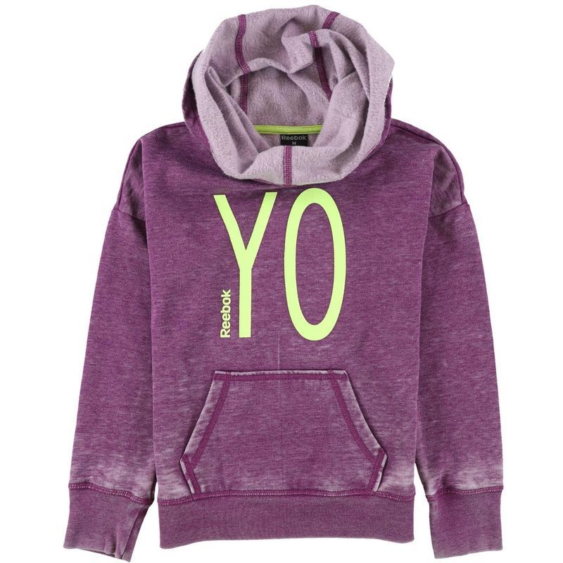 Reebok Girls Cowl-Neck Yoga Sweatshirt