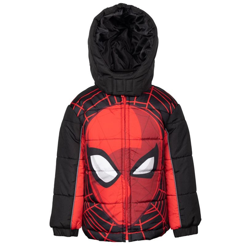 Marvel Zip Up Cosplay Winter Coat Puffer Jacket