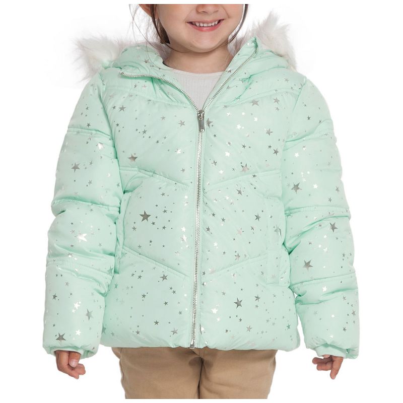 Rokka&Rolla Girls' Heavy Winter Puffer Jacket Bubble Coat