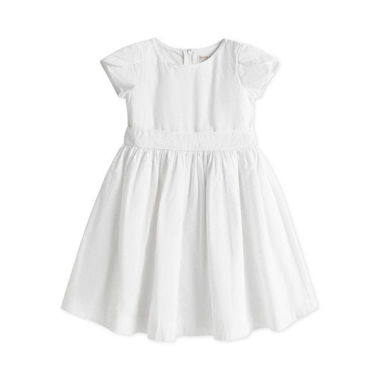 Hope & Henry Heirloom Girls'  Tulip Sleeve Swiss Dot Party Dress, Kids