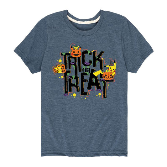 Boys' - Pokémon - Trick or Treat Short Sleeve Graphic T-Shirt